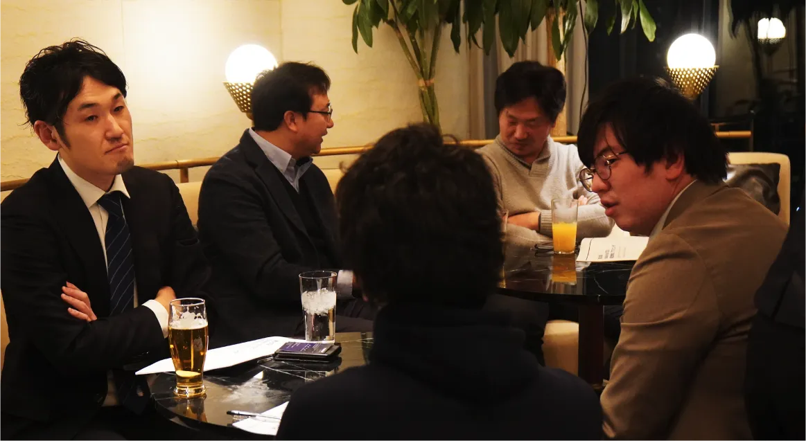 歓談の様子